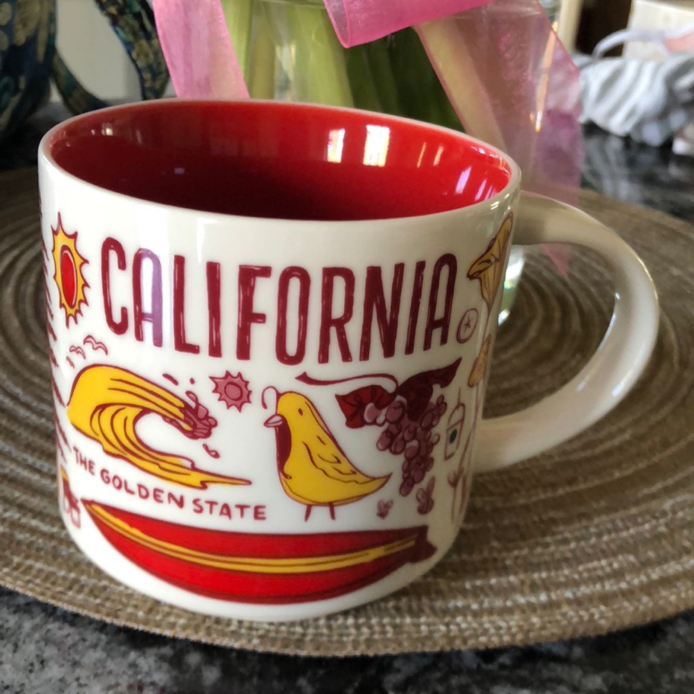 Starbucks Been There Series Coffee Mug CA California 2017 14 oz